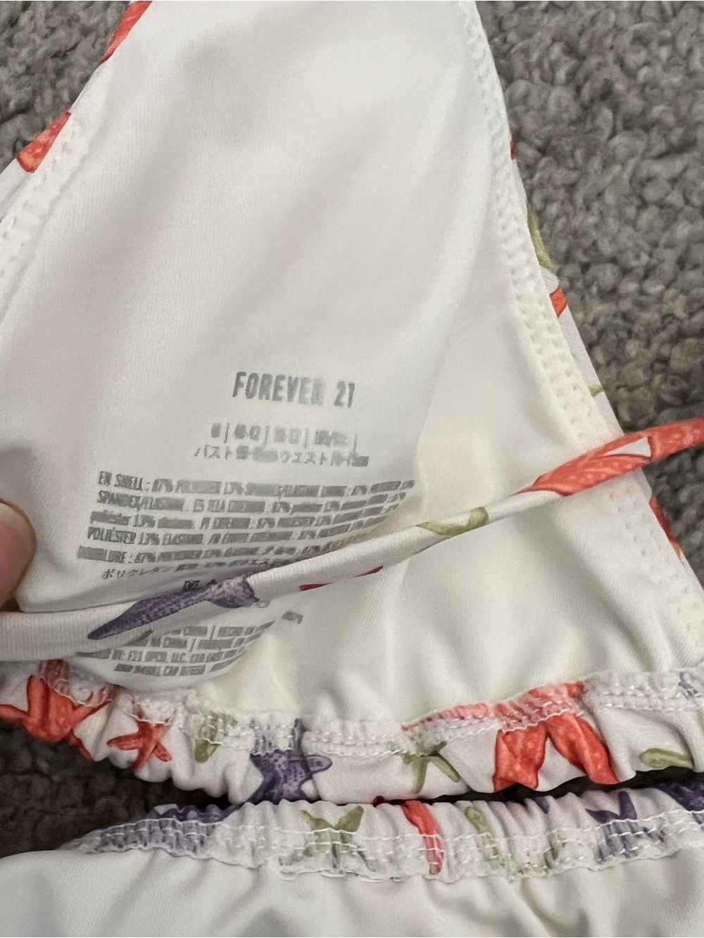 Forever 21 Starfish Bikini - Picture 4 of 4